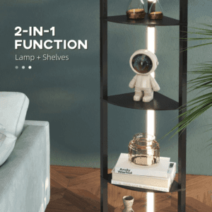 Homcom Floor Lamp w/ Dimmable Light