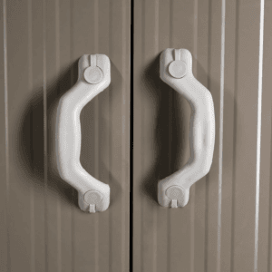 Outsunny Metal Shed w/ Window Grey