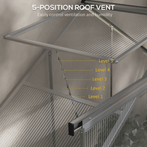 Outsunny 6 x 2.5ft Greenhouse