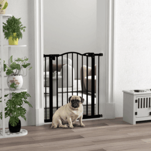 PawHut Pet Safety Gate w/ Auto-Close