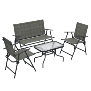 Outsunny Patio Furniture Set w/ Table