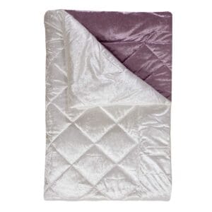 Sleepdown Velvet Pink Throw 200cm X 200cm