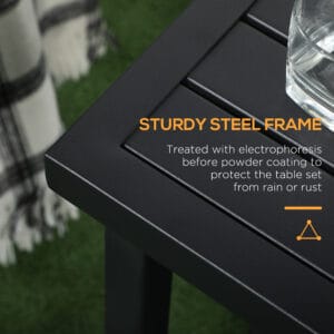 Outsunny Garden Side Table Coffee Table