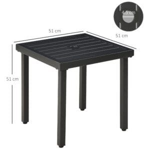 Outsunny Garden Side Table Coffee Table
