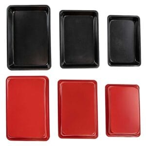 3Pc Non-Stick Baking Trays