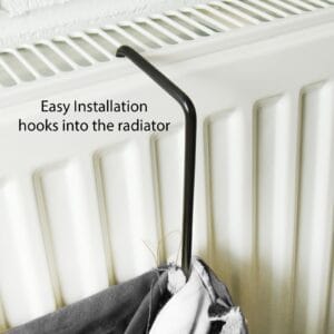 Cat Radiator Bed Grey w/ Paw Print