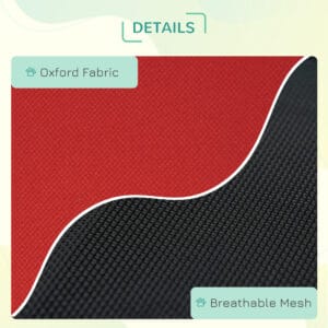 Pawhut Elevated Dog Bed Cool