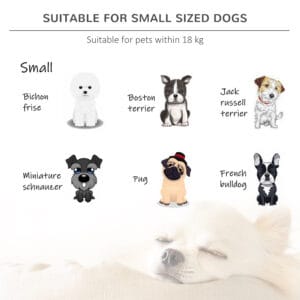 Pawhut Dog Bed Elevated Hammock