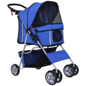 Pawhut Dog Stroller Pushchair