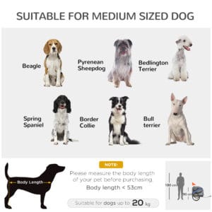 Pawhut Dog/Cat Pet Bicycle Trailer