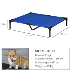Pawhut Elevated Dog Bed Cool