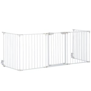 Pawhut 5-Panel Dog Playpen Pet Gate