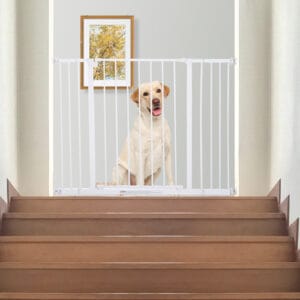 Pawhut Pressure Fit Dog Gate for stairs