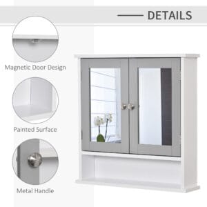 Mirror Cabinet, Wall Mounted