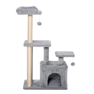Pawhut Cat Tree Tower w/ Scratching Posts
