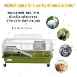 Pawhut Small Animal Cage 89cm