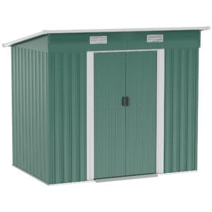 Outsunny Metal Storage Shed 7 x 4ft