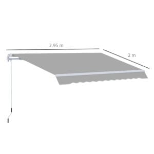 Outsunny Awning Canopy Shelter 3 x 2m Outsunny Awning Canopy Shelter 3 x 2m