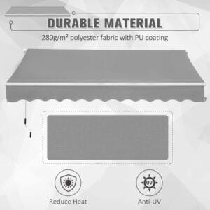 Outsunny Awning Canopy Shelter 3 x 2m Outsunny Awning Canopy Shelter 3 x 2m