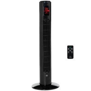 Homcom Fan Tower 32 x 96H cm-Black