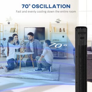 Homcom Tower Fan 3 Speed Oscillation