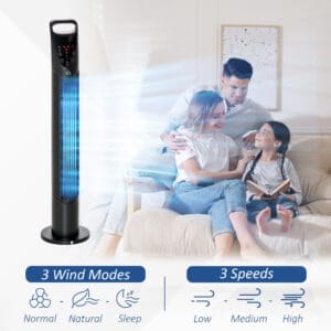 Homcom Tower Fan 40W Oscillating