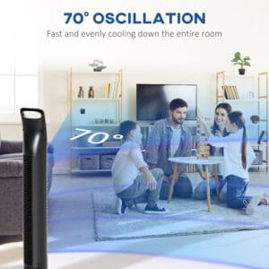 Homcom Tower Fan 40W Oscillating