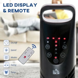 Homcom Tower Fan 40W Oscillating