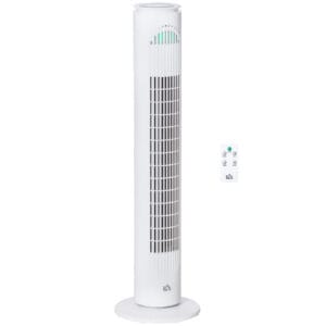 Homcom Tower Fan 3 Mode Timer Oscillation