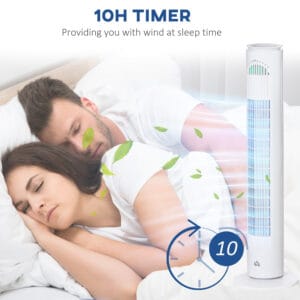 Homcom Tower Fan 3 Mode Timer Oscillation