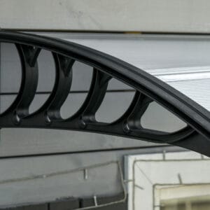 Outsunny Door Canopy Awning 300 x 100cm