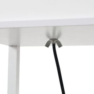 Homcom Floor Lamp w/ Storage Shelf 4-Tier