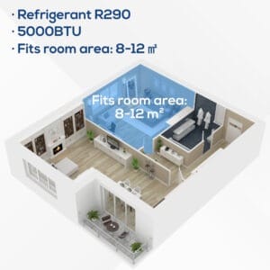 Homcom Air Conditioner 5000 BTU