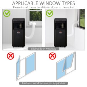 Homcom Air Conditioner 5000 BTU