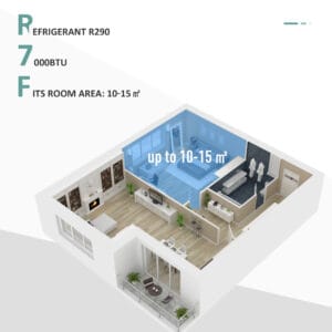 Homcom Air Conditioner 7000 BTU