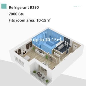 Homcom Air Conditioner 765W