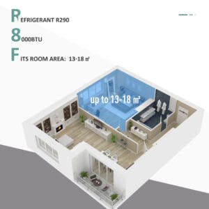 Homcom Air Conditioner 8000 BTU
