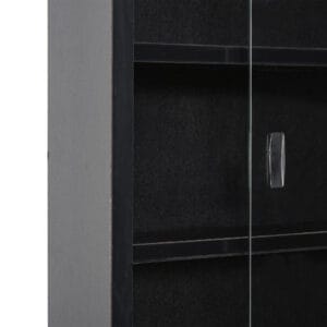 5-Tier Wall Display Cabinet w/ Shelves