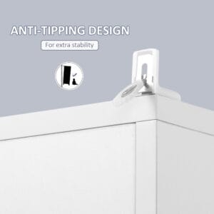 Kleankin Bathroom Floor Storage Cabinet