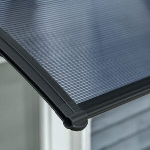 Outsunny Door Canopy Awning 100 x 75cm