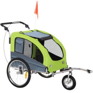 Pawhut Dog/Cat Stroller Bicycle Trailer