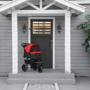 Pawhut Pet Stroller Adjustable Canopy