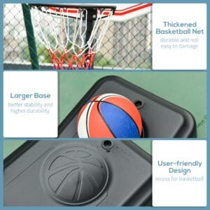 Homcom Basketball Stand Adjustable