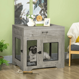 Dog Crate Furniture Double-Door Indoors