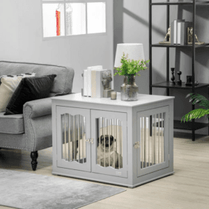 PawHut Wood Dog Crate Furniture