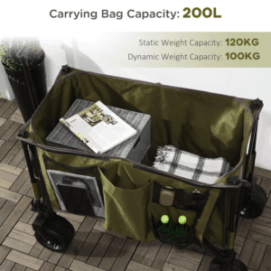 Outsunny Garden Trolley Collapsible