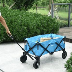 Outsunny Pull Along Cargo Wagon Trailer