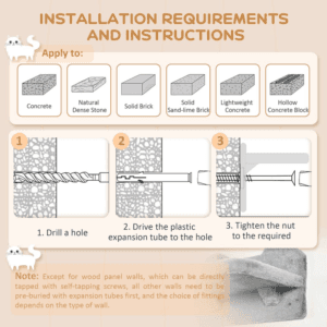 PawHut 4pc Wall Mounted Cat Tree Shelves PawHut 4pc Wall Mounted Cat Tree Shelves