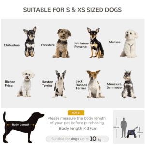 PawHut Foldable Dog/Cat Stroller