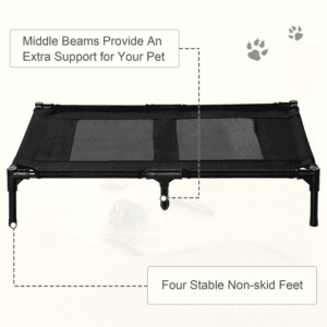 PawHut Large Dog Sleep Bed Elevated